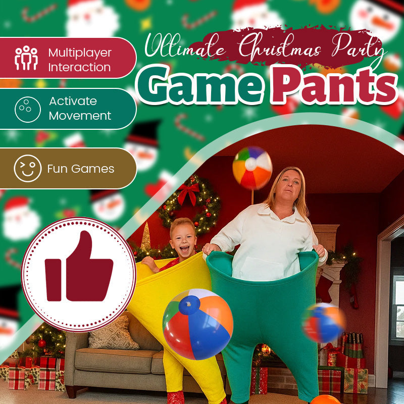 The Ultimate Christmas Party Game Pants